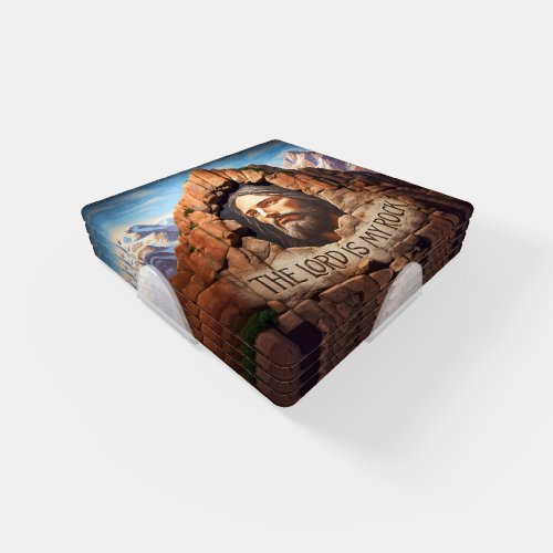 The Lord Is My Rock Coaster Set