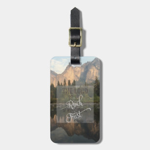 The Lord is my Rock - Ps 18:2 Luggage Tag