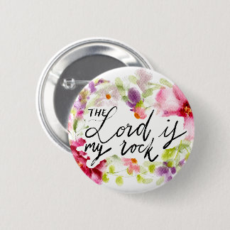 The Lord is my Rock | Scripture Button