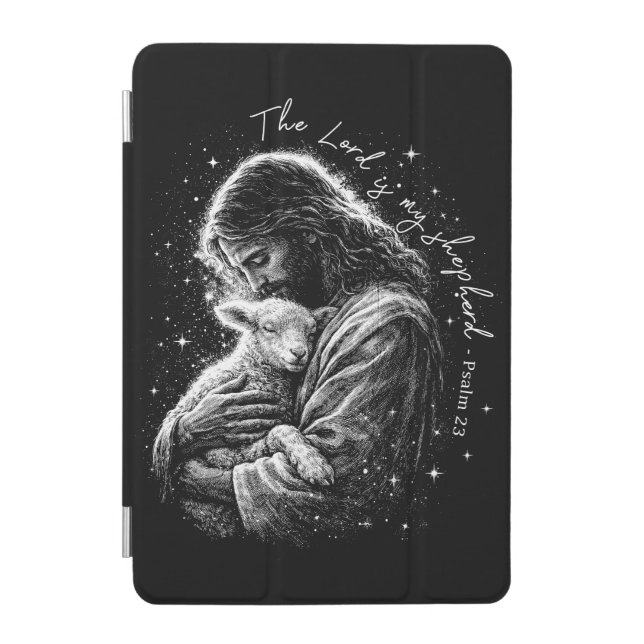 The Lord is my Shepard. Psalm 23. iPad Smart Cover (Front)