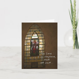 The Lord Is My Shepherd.. card