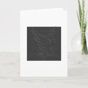 The Lord is my shepherd Greeting Card