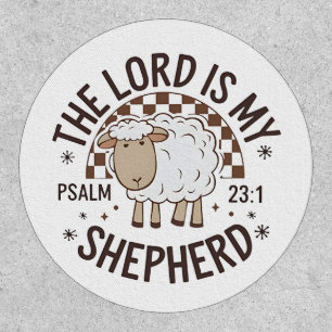 The Lord is my shepherd Jesus Thanksgiving Patch