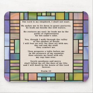 The Lord is my shepherd Mousepad