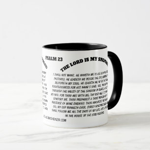 THE LORD IS MY SHEPHERD MUG