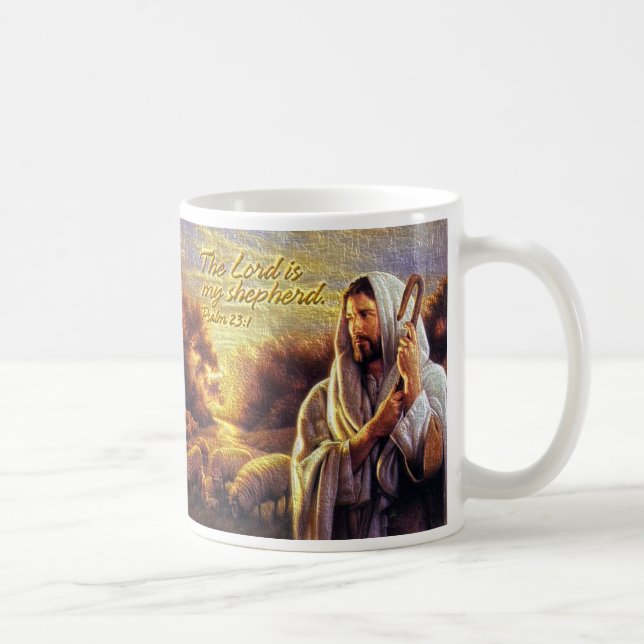 The Lord is my shepherd Mug (Right)