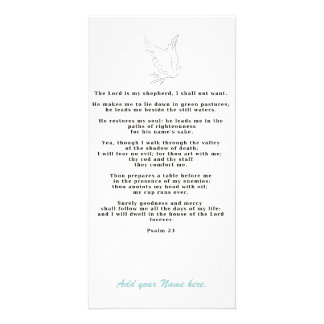 The Lord is my shepherd Photo Card