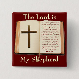 The LORD is My Shepherd Pinback Button