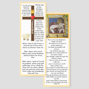 The Lord is my shepherd prayer Bookmarks