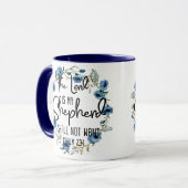 The Lord Is My Shepherd | Psalm 23:1 Bible Verse Mug (Front Left)