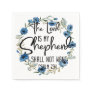 The Lord Is My Shepherd | Psalm 23:1 Bible Verse Napkins