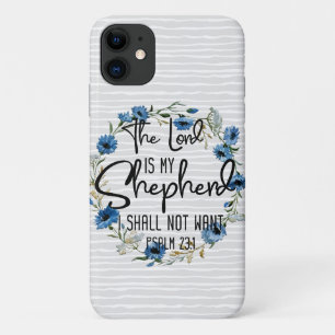 The Lord Is My Shepherd   Psalm 23:1 Christian iPhone 11 Case