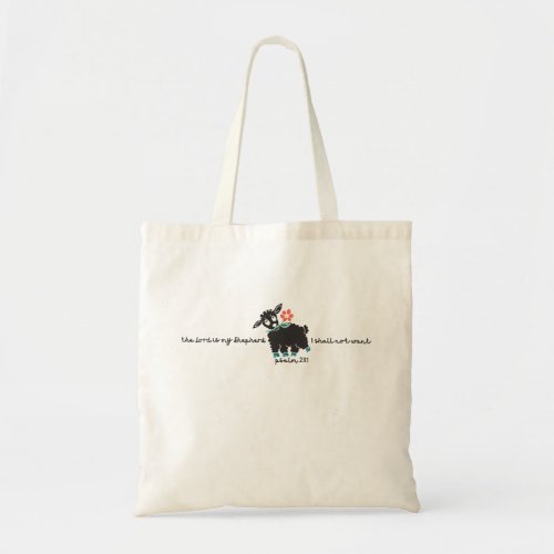 The Lord is my Shepherd Psalm 231 Minimalist  Tote Bag