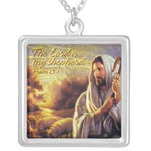 The Lord is my shepherd Psalm 23:1 Necklace