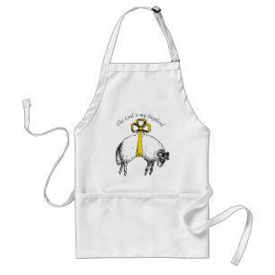 The LORD is my shepherd Psalm 23 Adult Apron