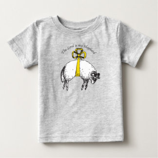 The LORD is my shepherd Psalm 23 Baby T-Shirt