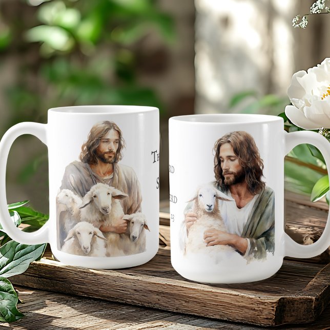 The Lord is My Shepherd - Psalm 23 Coffee Mug (Creator Uploaded)