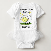The LORD is my shepherd Psalm 23 Infant t-shirt