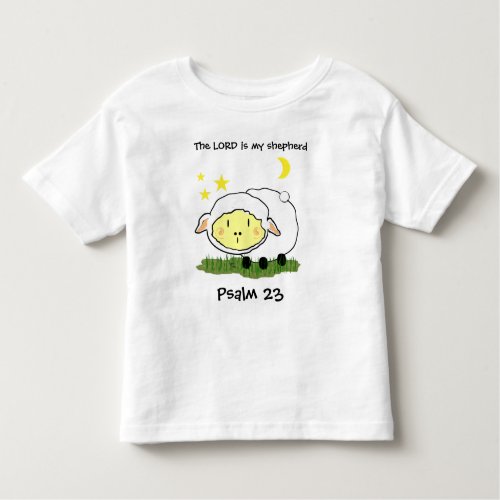 The LORD is my shepherd Psalm 23 Infant t_shirt