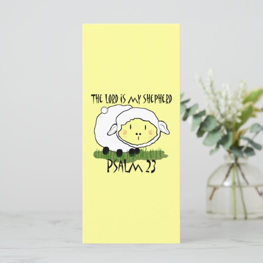 The LORD is my shepherd Psalm 23 Infant t-shirt- U (Standing Front)