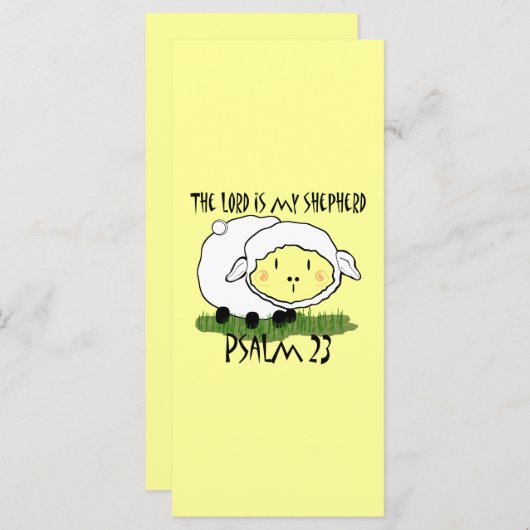 The LORD is my shepherd Psalm 23 Infant t-shirt- U (Front/Back)