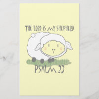 The LORD is my shepherd Psalm 23 Infant t-shirt- U