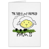 The LORD is my shepherd Psalm 23 Infant t-shirt- U