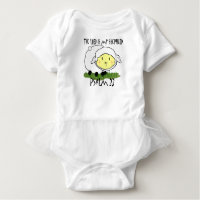 The LORD is my shepherd Psalm 23 Infant t-shirt- U Baby Bodysuit
