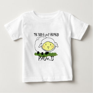 The LORD is my shepherd Psalm 23 Infant t-shirt- U Baby T-Shirt