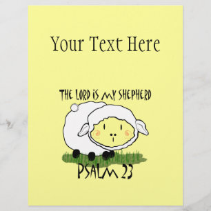 The LORD is my shepherd Psalm 23 Infant t-shirt- U Flyer