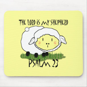 The LORD is my shepherd Psalm 23 Infant t-shirt- U Mouse Pad