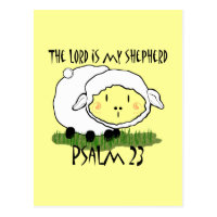 The LORD is my shepherd Psalm 23 Infant t-shirt- U Postcard