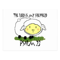 The LORD is my shepherd Psalm 23 Infant t-shirt- U Postcard