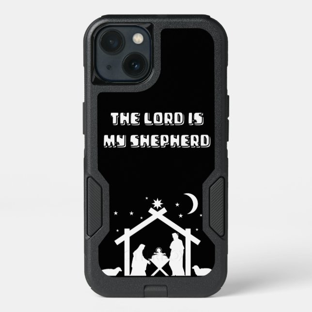 The Lord Is My Shepherd: Psalm 23 Otterbox iPhone Case (Back)