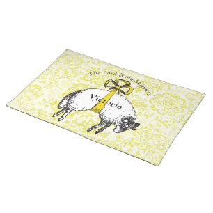 The LORD is my shepherd Psalm 23 Placemat