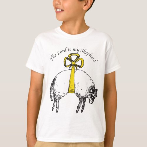 The LORD is my shepherd Psalm 23 T_Shirt