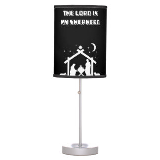 The Lord Is My Shepherd: Psalm 23 Table Lamp