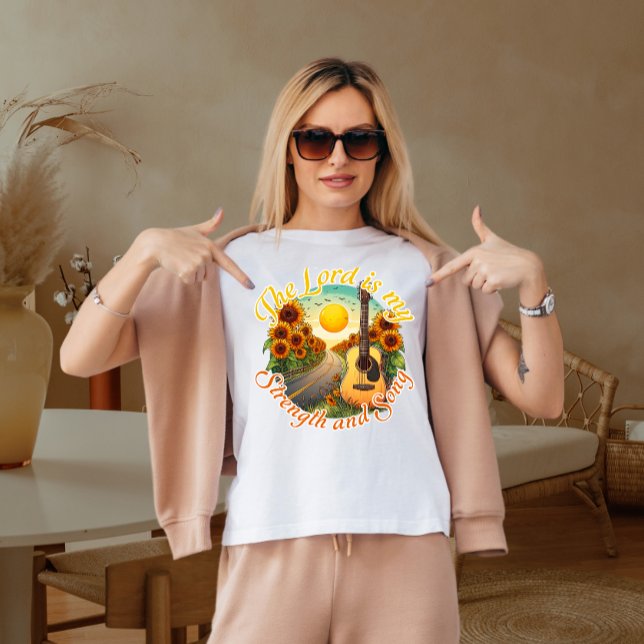 The lord is my strength and song T-Shirt (Creator Uploaded)