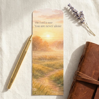The Lord is Near Christian Faith Encouragement Bookmarks