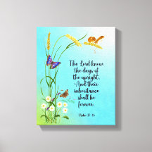 The Lord knows the days of the upright