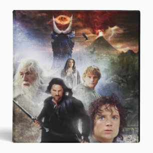 THE LORD OF THE RINGS Character Collage Binder