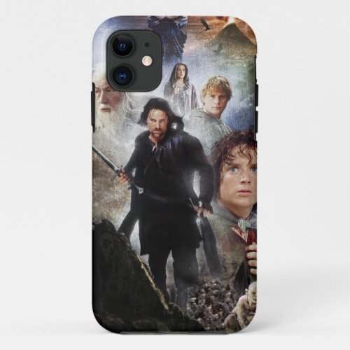 THE LORD OF THE RINGS Character Collage iPhone 11 Case