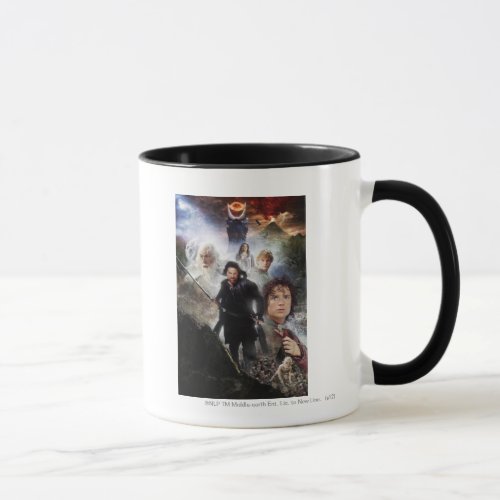 THE LORD OF THE RINGS Character Collage Mug