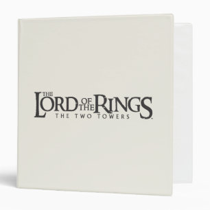 THE LORD OF THE RINGS horizontal logo 3 Ring Binder