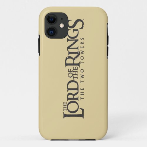 THE LORD OF THE RINGS horizontal logo iPhone 11 Case