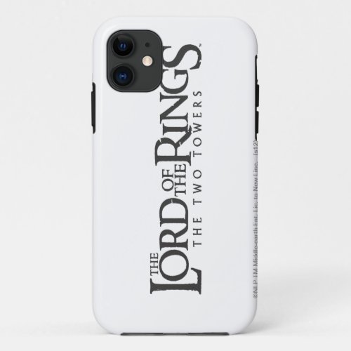 THE LORD OF THE RINGS horizontal logo iPhone 11 Case