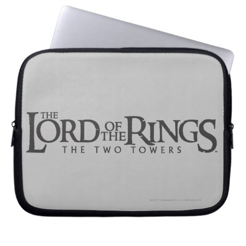 THE LORD OF THE RINGS horizontal logo Laptop Sleeve