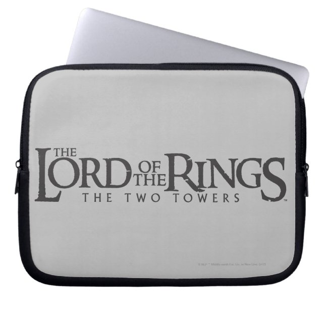THE LORD OF THE RINGS horizontal logo Laptop Sleeve (Front)