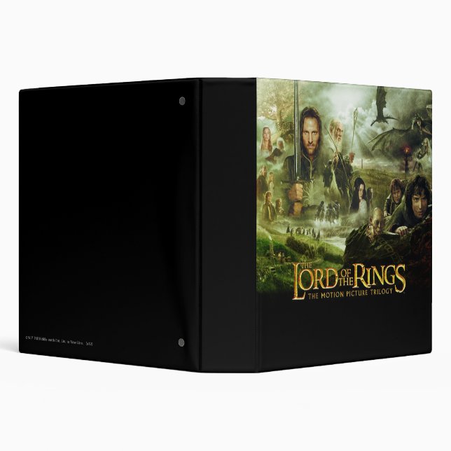 THE LORD OF THE RINGS Movie Poster Art Binder (Background)