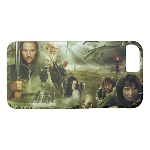 THE LORD OF THE RINGS Movie Poster Art iPhone 87 Case